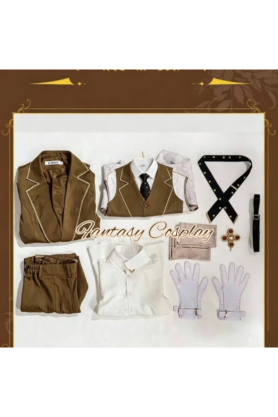 Identity V Prisoner Luca Balsa Graduation Day Cosplay Costume
